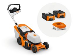 STIHL Akku-Rasenmäher RMA 448 PV, SET mit AP 300 S & AP 500 S, AL 301