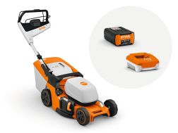 STIHL Akku-Rasenmäher RMA 448 PV, SET mit 2 xAP 300 S und AL 301